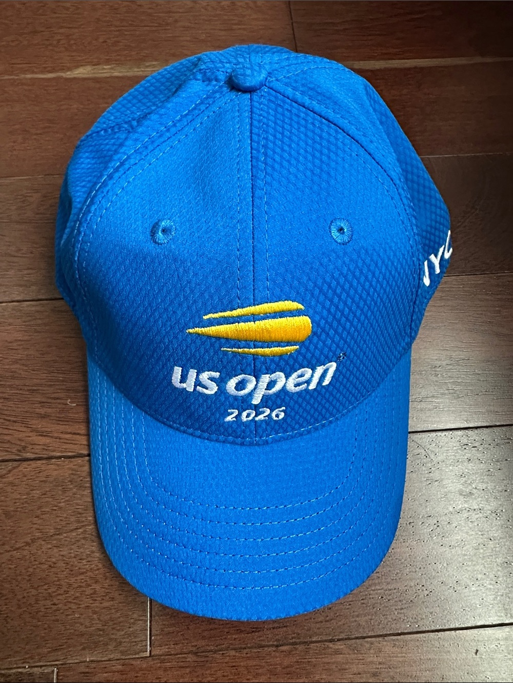 US Open 2026 Unisex Bright Blue Performance Apparel Hat
